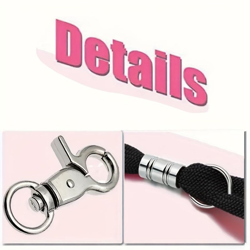 Set Of 3 Adjustable Pet Grooming Ropes For Cat And Dog Bathing Restraint One Size Hanging Straps Escape Proof - Image 5