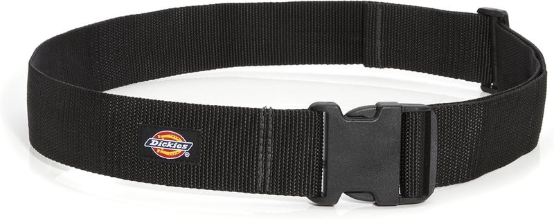 Dickies حزام عمل ثقيل الوزن، يحمل معظم أكياس أدوات الحزام ومشابك الحزام للنجارين والمقاولين، حزام نايلون بعرض 2 بوصة، قابل للتعديل - Image 1