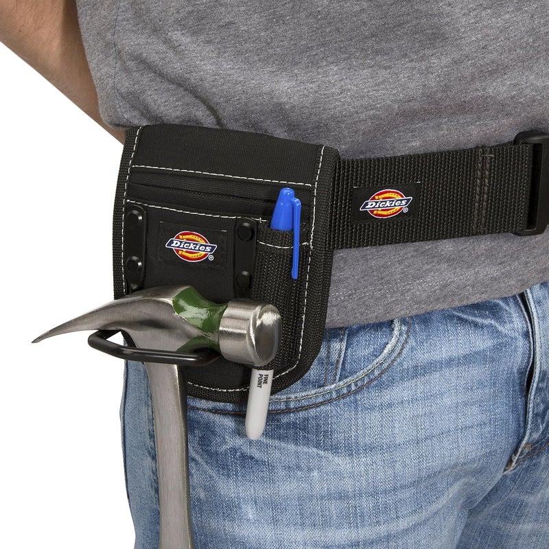 Dickies حزام عمل ثقيل الوزن، يحمل معظم أكياس أدوات الحزام ومشابك الحزام للنجارين والمقاولين، حزام نايلون بعرض 2 بوصة، قابل للتعديل - Image 3