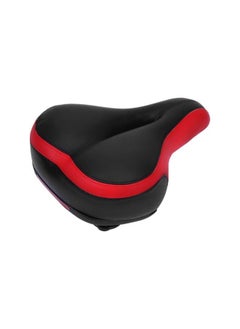 Bike Saddle Seat, Oversized Bike Seat Cycling Bicycle Sprung Comfort Soft Saddle Seat Outdoor Unisex Wide Big Bum Cushion, Universal Fit for Exercise Bike and Outdoor Bikes