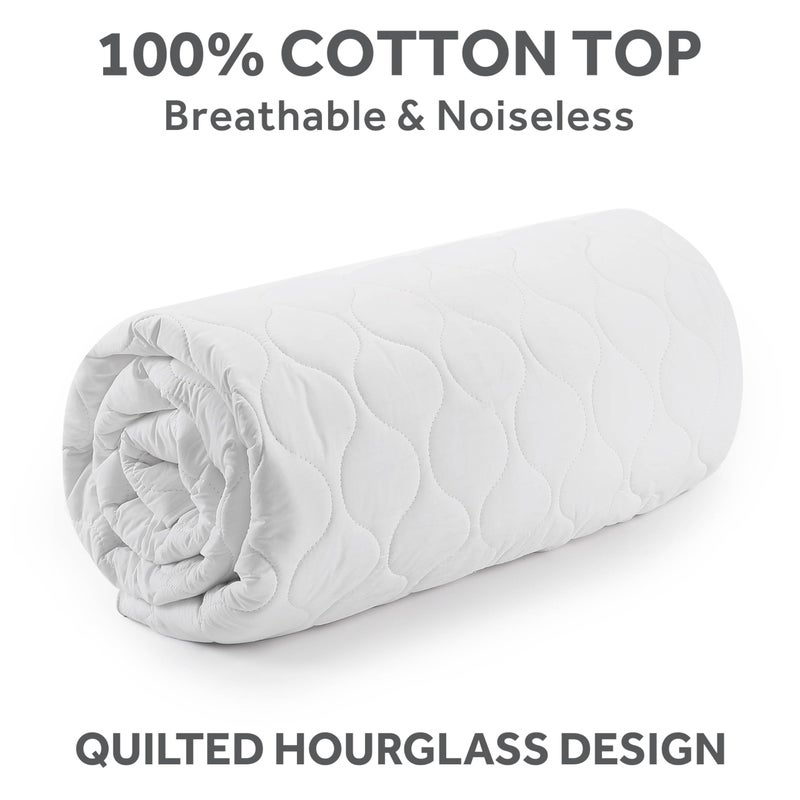 Sunbeam Restful Quilted Water Resistant Heated Mattress Pad - Twin - Image 3