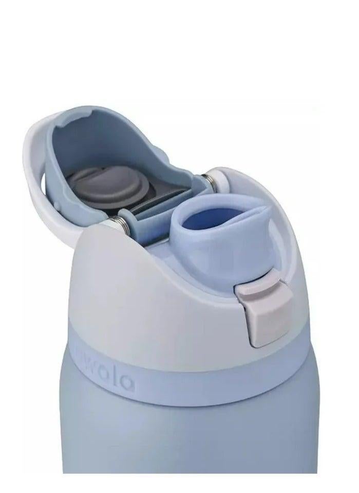 زجاجة مياه فريسيب معزولة من الفولاذ المقاوم للصدأ مع شفاطة للرياضة والسفر، خالية من مادة BPA، بملح البحر، سعة 32 أونصة. زجاجة مياه فريسيب معزولة من الفولاذ المقاوم للصدأ مع شفاطة للرياضة والسفر، خالية من مادة BPA، بملح البحر، سعة 32 أونصة. - Image 5