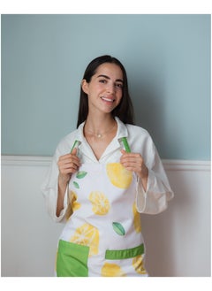 More cottons Lamon Ne3na3 Kitchen Apron 60*90 CM  - Image 1