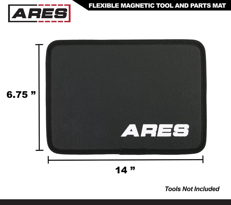 ARES ARES 60033 - Flexible Magnetic Tool and Parts Mat - Thin Profile Perfect for Toolbox Drawers - Tool Holder Conforms to Body Panels - Tools Stay Vertical, Horizontal and Upside Down  - Image 2