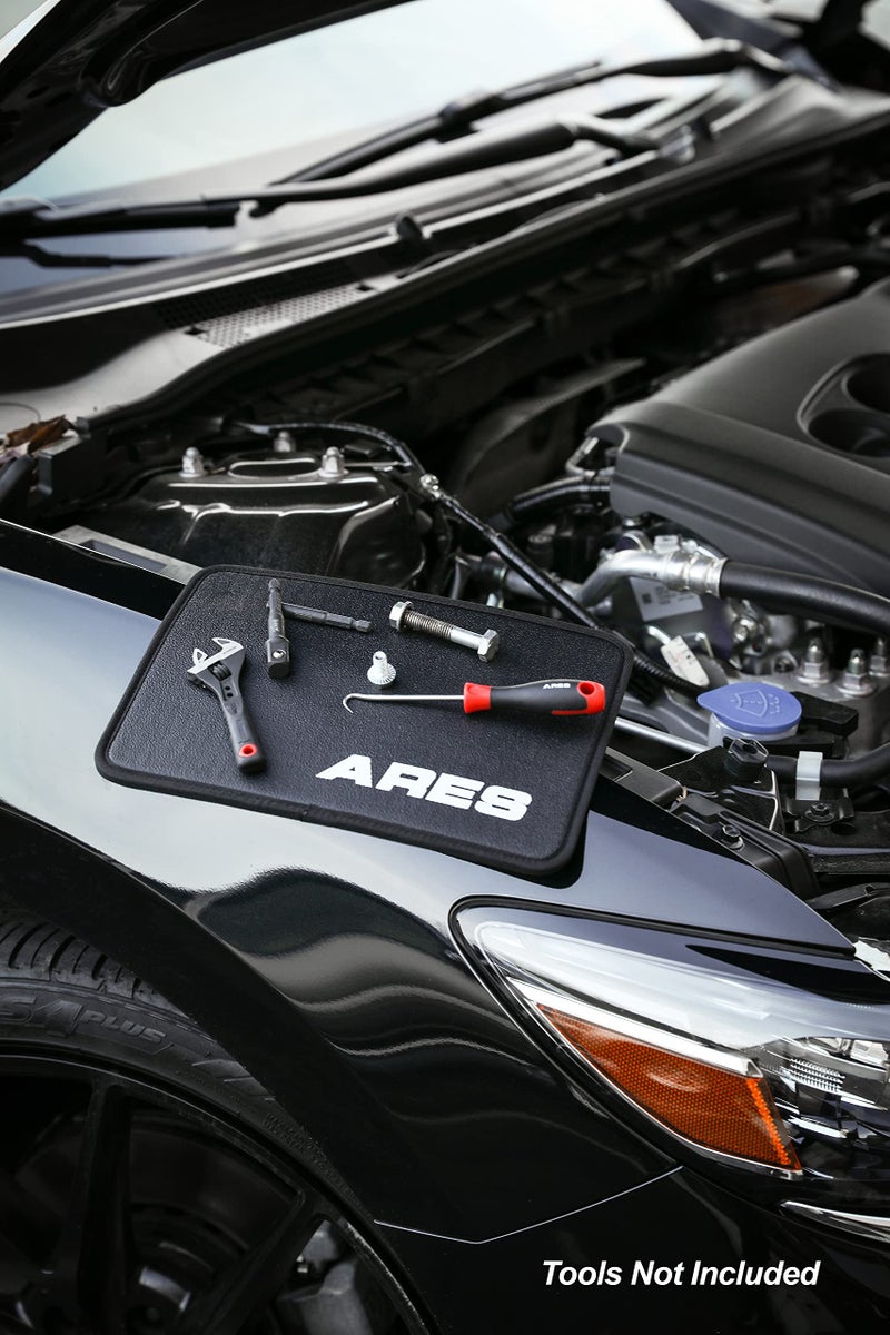 ARES ARES 60033 - Flexible Magnetic Tool and Parts Mat - Thin Profile Perfect for Toolbox Drawers - Tool Holder Conforms to Body Panels - Tools Stay Vertical, Horizontal and Upside Down  - Image 5