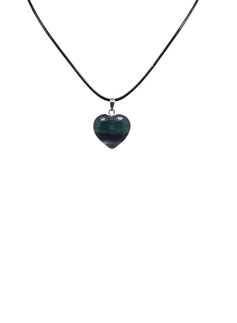 British Fossils Natures Gift Necklace Fluorite - Image 1