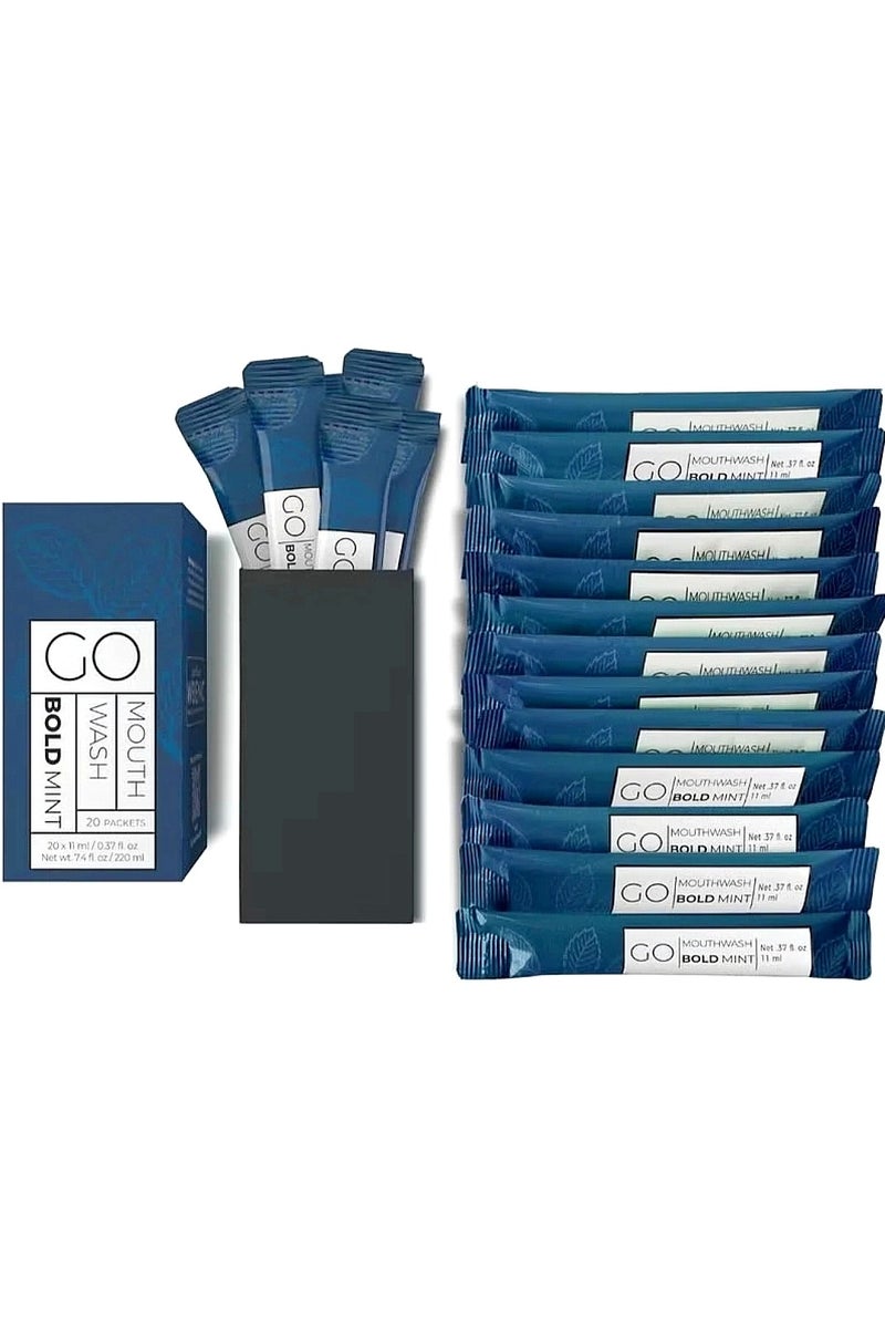 Go Mouthwash MOUTH WASH BUBBLEGUM 20X11ML(20PACKETS) - Image 2