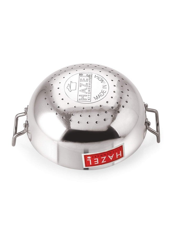 HAZEL 1125 ML Aluminium Kadai 4 mm Kadhai with Handle - Image 2
