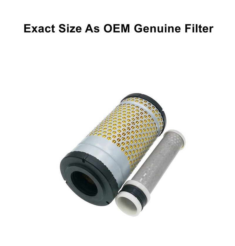 MOWFILL 6C060-99410 Air Filter With 32721-58242 Inner Filter Replace for Kubota K7311-82390 6A100-82630 GA100-82630 Fits B1410 B1610 B2710 B1700 B2100 B2400 B2410 B2630 B3200 B3300 B7300 B7400 B7410 - Image 3