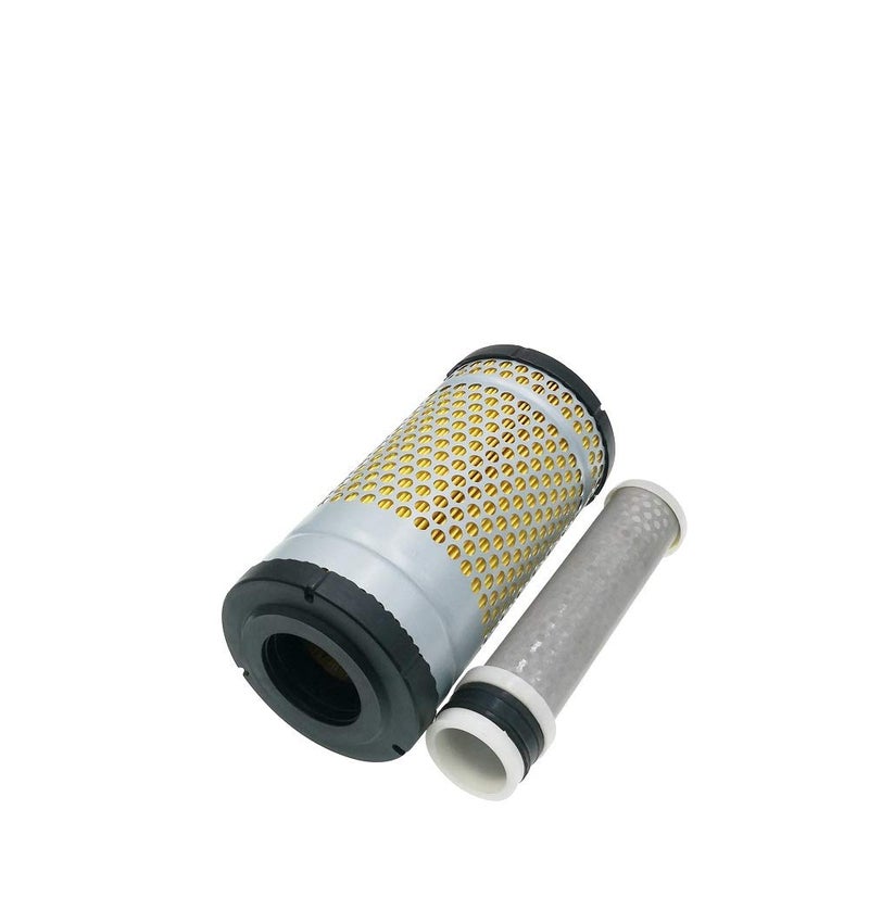MOWFILL 6C060-99410 Air Filter With 32721-58242 Inner Filter Replace for Kubota K7311-82390 6A100-82630 GA100-82630 Fits B1410 B1610 B2710 B1700 B2100 B2400 B2410 B2630 B3200 B3300 B7300 B7400 B7410 - Image 1