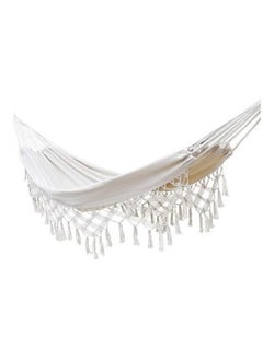 Beauenty Macrame Fringe Deluxe Hammock Swing Net 200*150CM  - Image 1