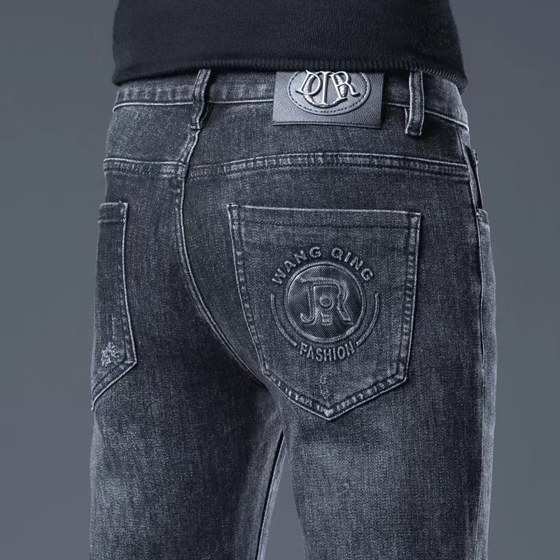 Unisex Casual Daily Denim Jeans - Image 2
