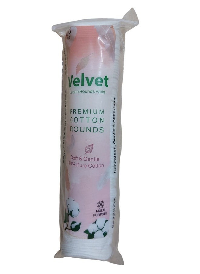 VELVET - Makeup Cotton 100 Pieces - Image 1
