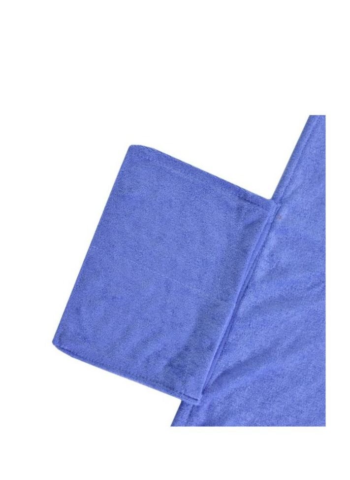 Y&D - Lounge Chair Beach Towel Cover Microfiber Large Pool Towels Recliners Towel Cover With Side Pockets Carrier For Holidays Sunbathing - Image 1