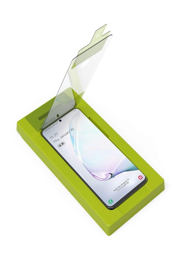 PureGear Maximum Clarity HD Tempered Glass Screen Protector for Samsung Galaxy S20+ Plus, Touch + Precision, Case Friendly Fit, Lifetime Replacement (Self Alignment Installation Tray included) - Image 2
