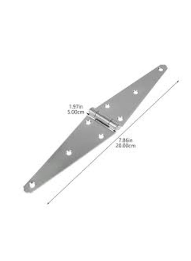 KNP KNP Heavy Duty Strap Hinges 4 Inch are engineered to provide exceptional strength and durability for applications involving moderate to heavy loads. - Image 2