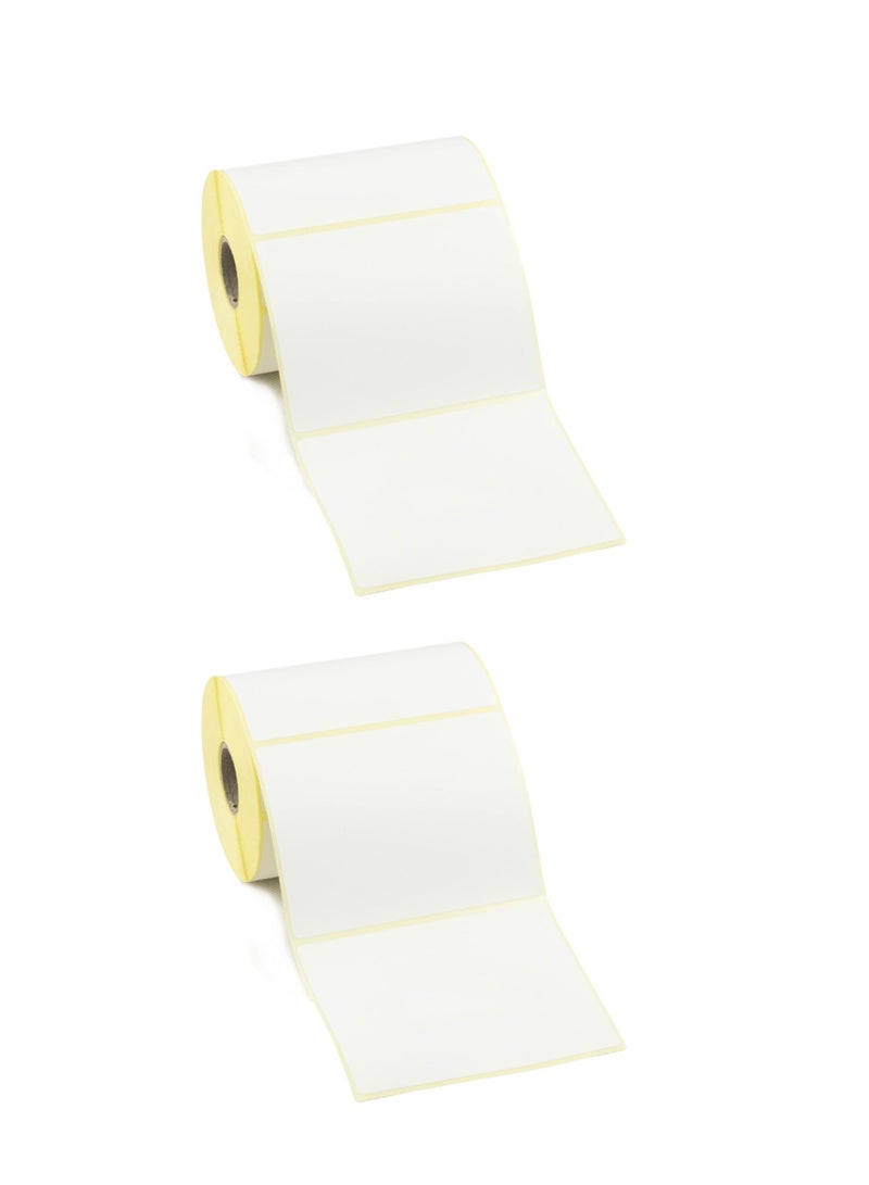 Terabyte Thermal Transfer Label (100 x 75mm) 1000/labels/roll (Pack of 2) - Image 1