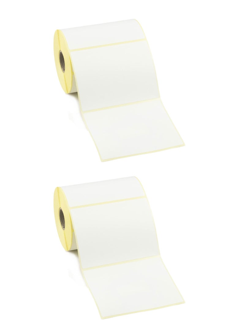 Terabyte Thermal Transfer Label (100 x 75mm) 1000/labels/roll (Pack of 2) - Image 2