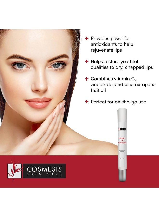 Cosmesis Skin Care Vitamin C Lip Rejuvenator Hydrating & Moisturizing Lip Balm With Antioxidants For Youthful Healthy Lips 0.5 Fl Oz By Cosmesis  - Image 3