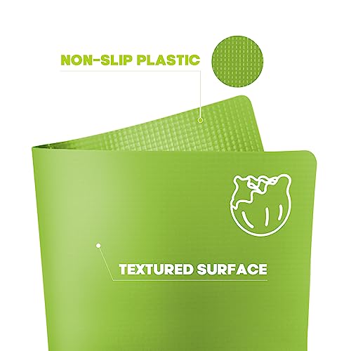 GoodLuck 5 Pieces Flexible Cutting Boards with Hanging Hole, BPA Free Plastic Cutting Boards for Kitchen, Non Slip Cutting Mat for Meat and Vegetables - Image 4