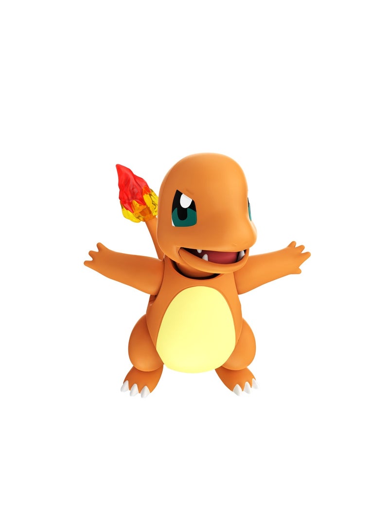BLOKEES Pokémon Classic Edition S Charmander 74006 Model Kit | Buildable Mini Figure | Poseable Joints + Display Stand | ABS | Collectible Gift - Image 5