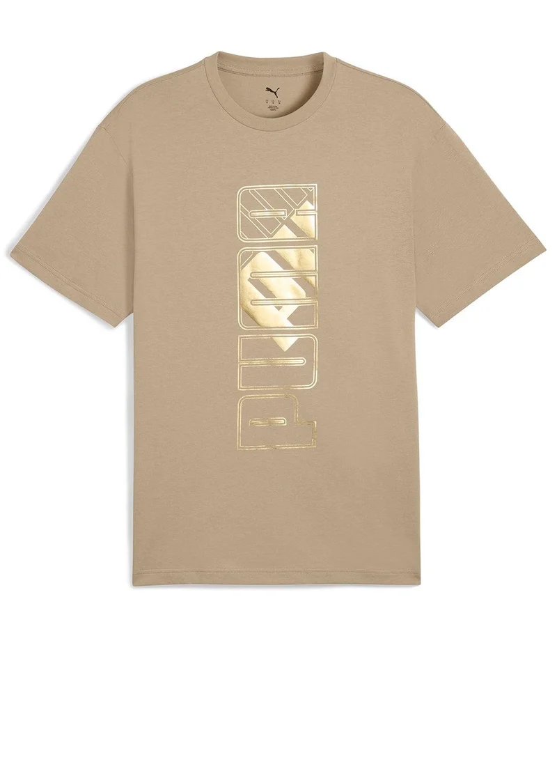 بوما تي شيرت مريح معدني