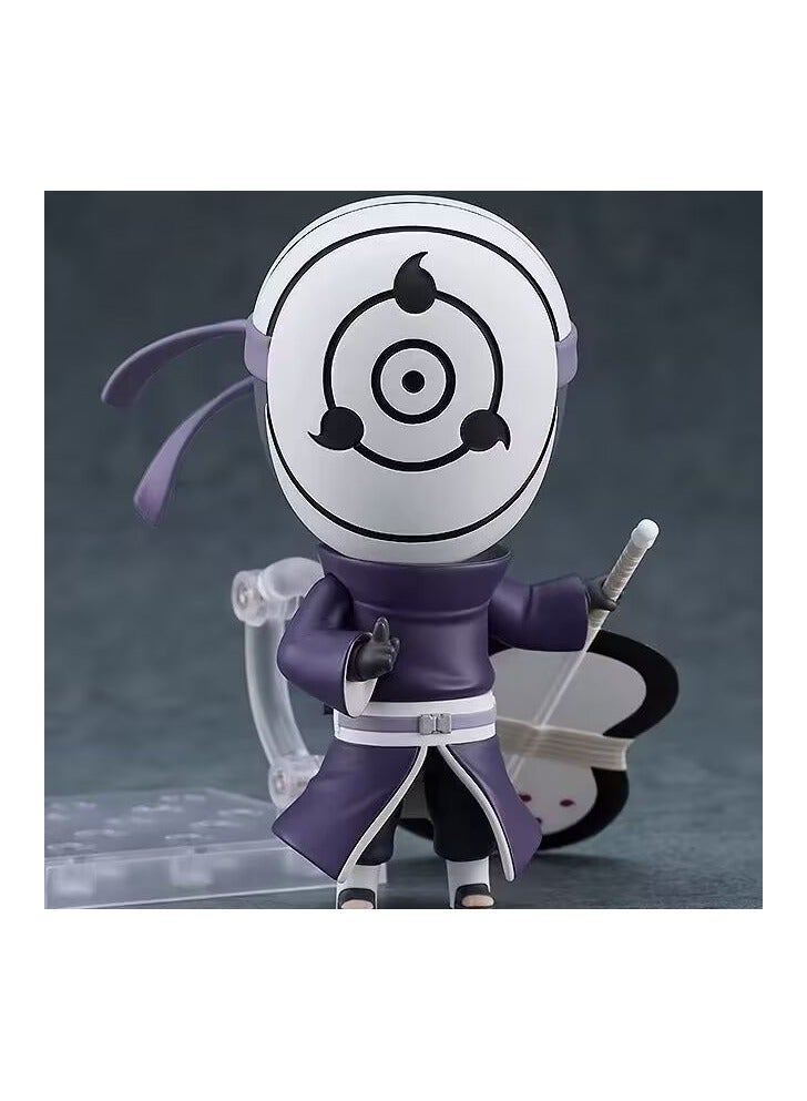Naruto, Uchiba with earth, clay man 2120 Q version cartoon figure for fans and friends (10cm) - Image 3