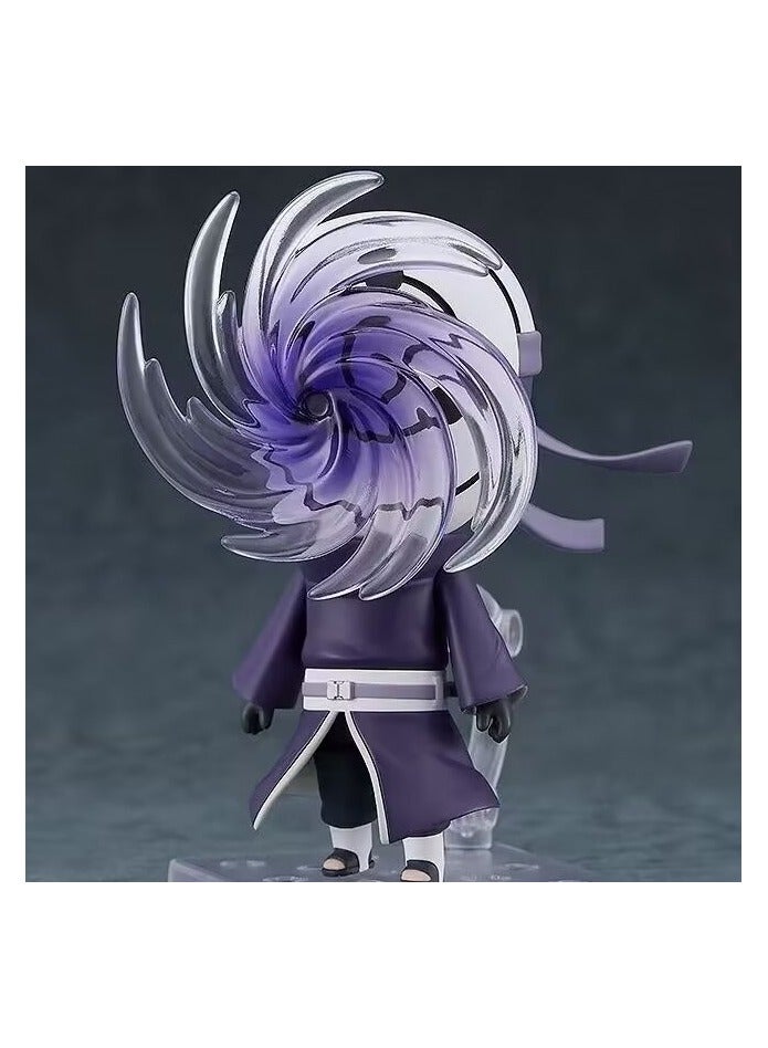 Naruto, Uchiba with earth, clay man 2120 Q version cartoon figure for fans and friends (10cm) - Image 2