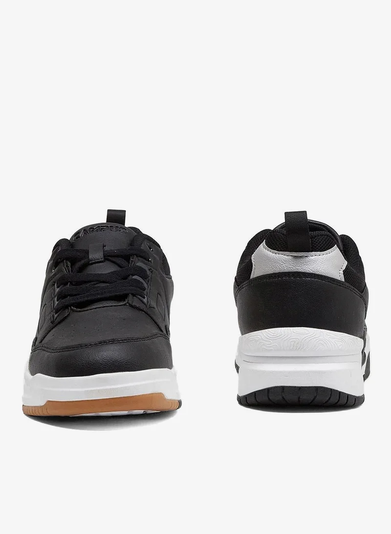 CAMPUS Blk Men's Low-Top Sneakers - Bold Colours With Cloud Like Comfort for Men | Best Price UAE