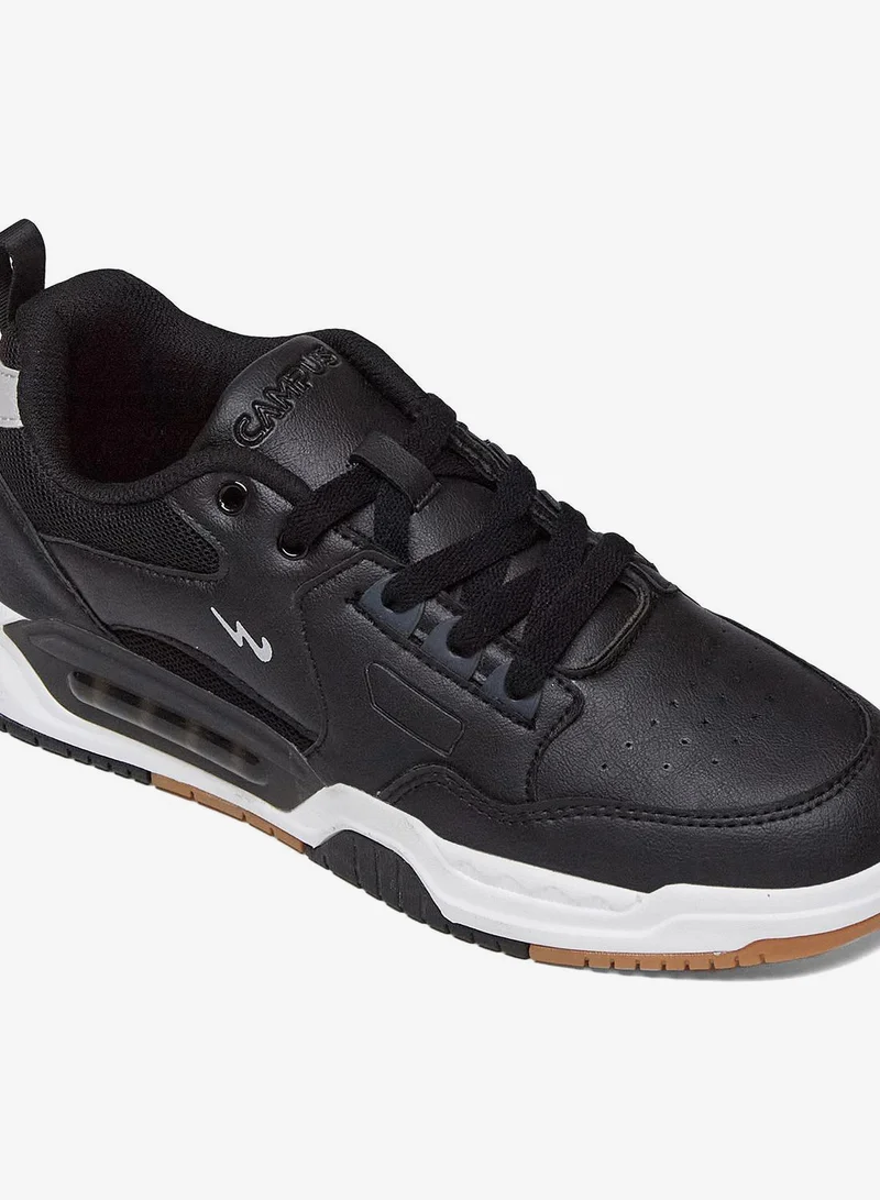 CAMPUS Blk Men's Low-Top Sneakers - Bold Colours With Cloud Like Comfort for Men | Best Price UAE