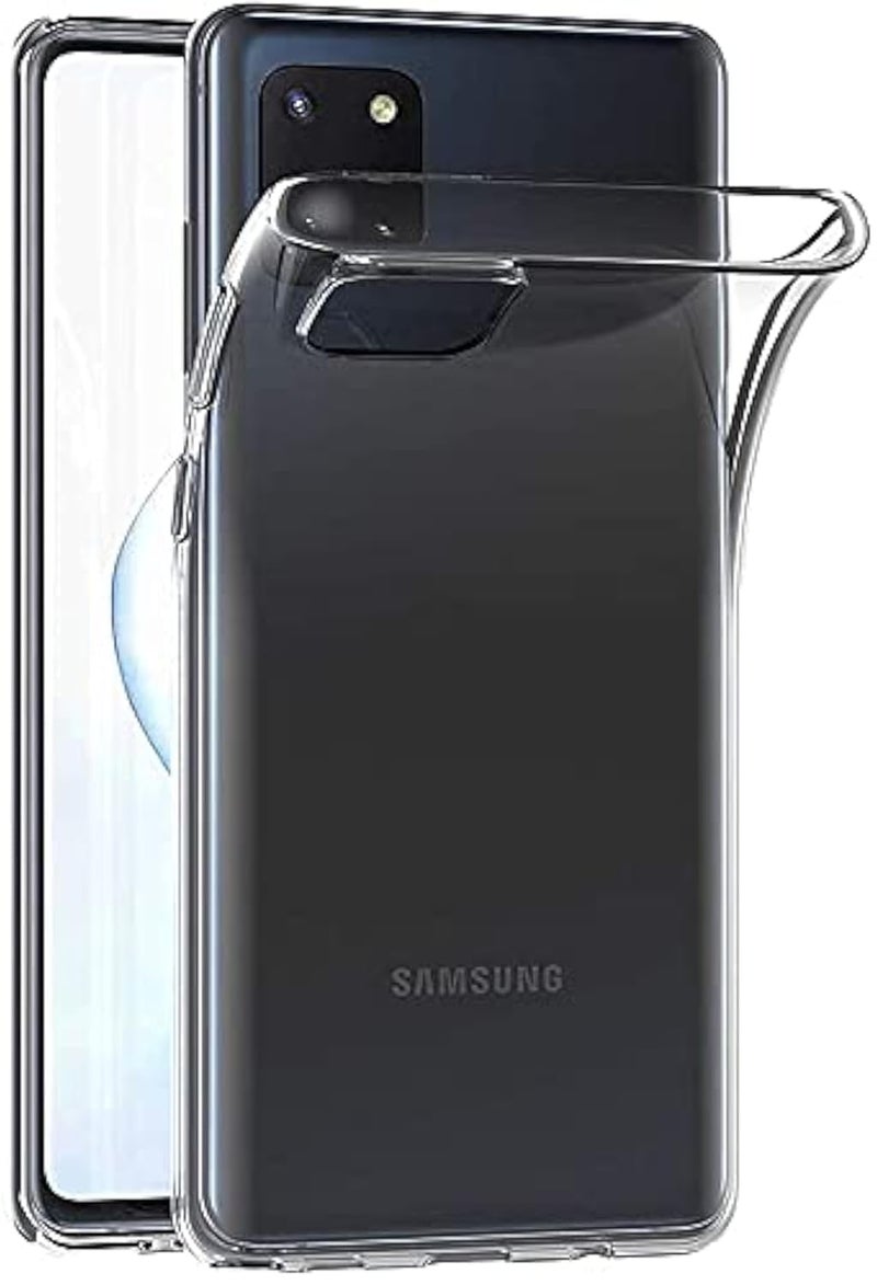 MaiJin Case for Samsung Galaxy Note 10 Lite (6.7 inch) Soft TPU Rubber Gel Bumper Transparent Back Cover - Image 1