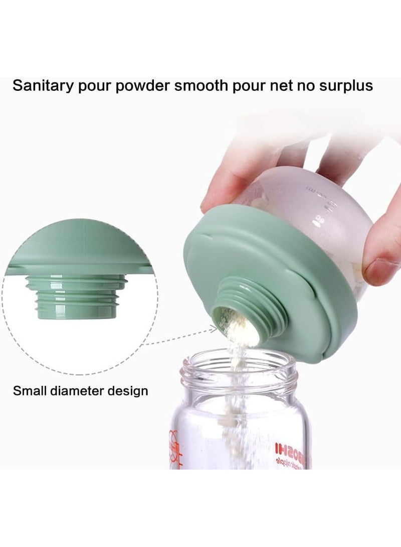 RATSAW 4-Layer Baby Milk Powder Formula Dispenser Baby Powder Milk Formula Containers for Travel Baby Feeding Snack Storage Container Portable InfantClean And Convenient Milk Powder Dispenser Bottle Set - Image 5