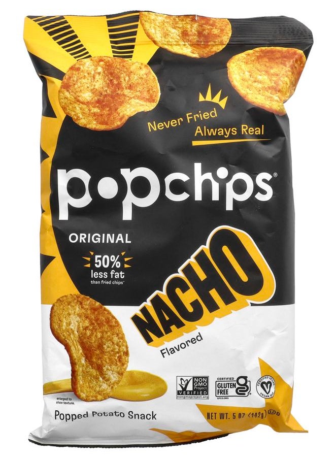 Popchips - Original Nacho 5 oz (142 g) - Image 1