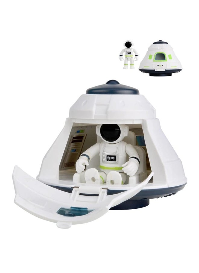 Astronaut Space Ship Shuttle Rocket Pretend Play Set City Space Mars Exploration Space Shuttle Toy Kit  - Image 1