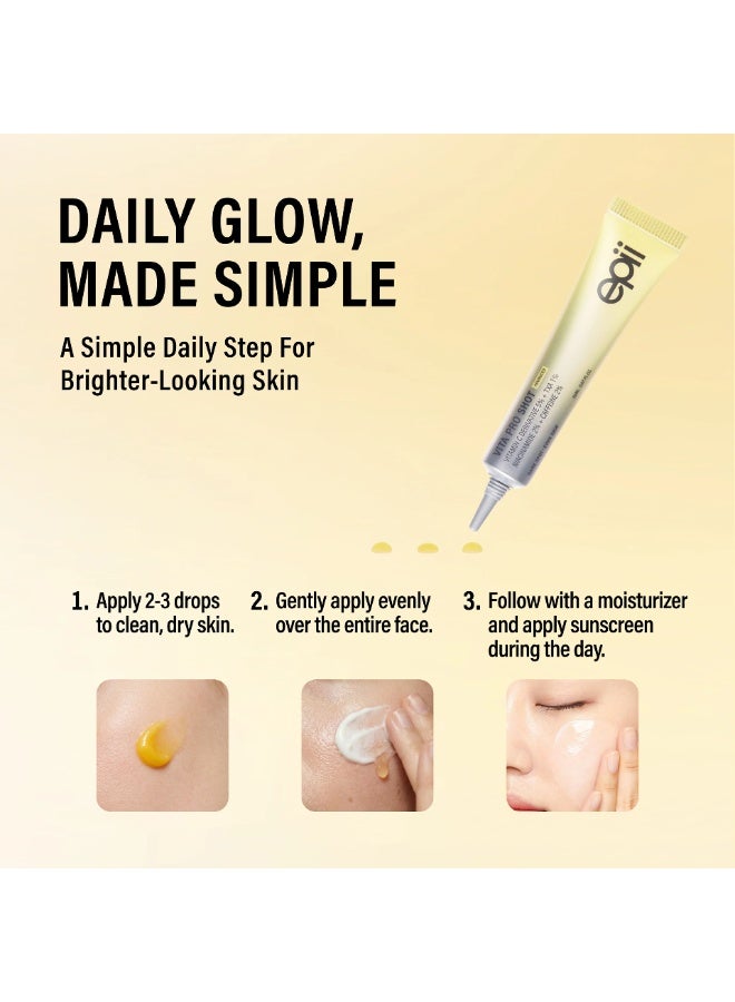 EPII VITA PRO SHOT 02 Eye & Face Serum with Vitamin C for Dark Spots, 20ml - Image 2