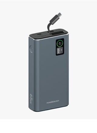 Grey - Aluminum 20000mAh Power Bank - 65W