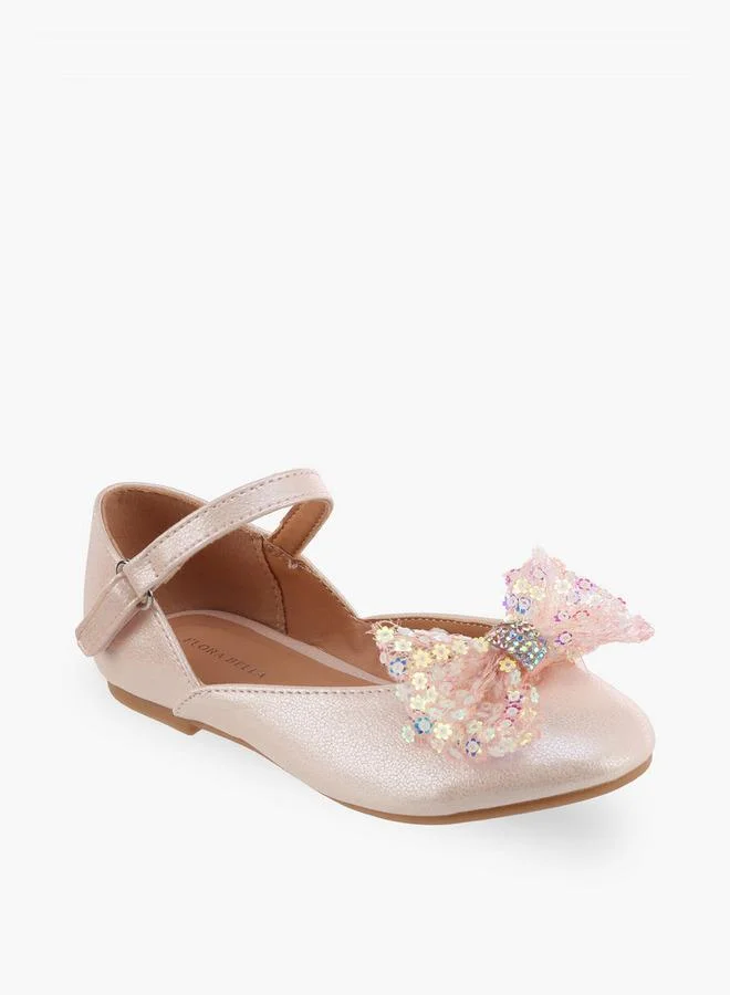 Flora Bella By Shoexpress Flora Bella Girls Hook & Loop Ballerina Shoes