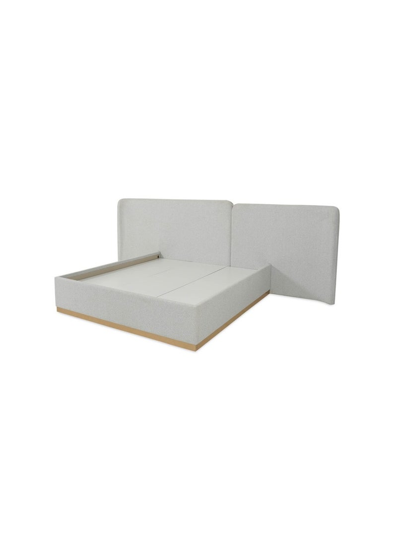 Pan Home 6 - Pieces Neymar  Bedroom Set 180X200 Cm - Grey  - Image 3