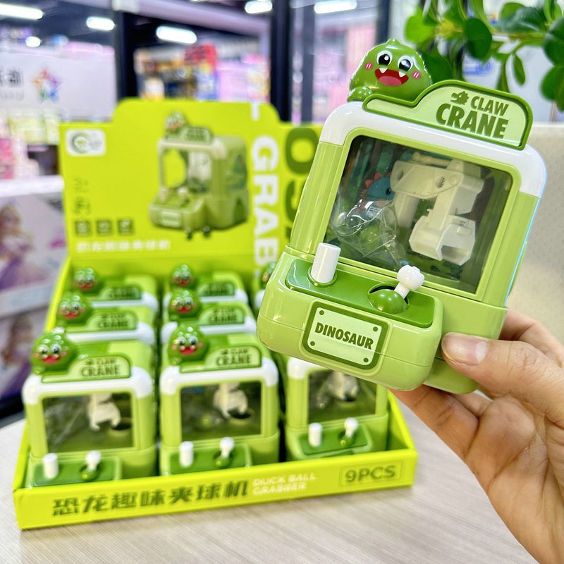 Dinosaur Ball Catch Game Machine for Kids, Hand-Eye Coordination Toy, 9-Pack - Image 2