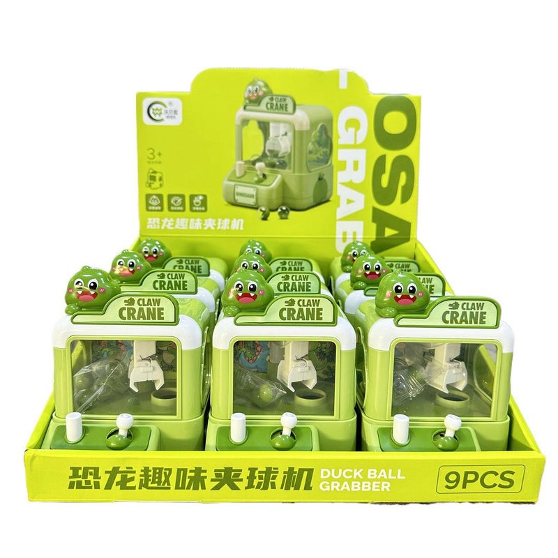 Dinosaur Ball Catch Game Machine for Kids, Hand-Eye Coordination Toy, 9-Pack - Image 1