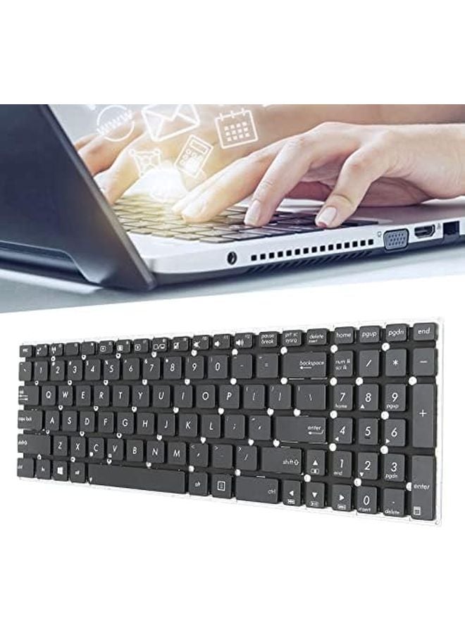 X556U Replacement Laptop Keyboard 102 Keys Aluminum Alloy Frame ABS Keycaps 5 Million Keystrokes - Image 3