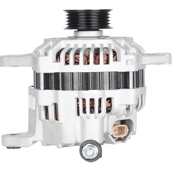 AEagle Alternator Compatible with 2.5L Subaru Forester 03-05, Baja 03-06, Impreza 05, Only fit Naturally Aspirated, Saab 9-2x 05 (Manual Trans), Legacy & Outback 00-04 (00-02 Only fit Manual Transmission) - Image 1