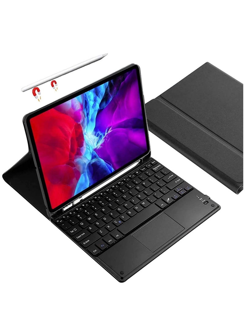 Arabest - Keyboard Case for New iPad 10 2022 10th Generation Detachable Wireless Touchpad Keyboard-Folio Stand Cover with Pencil Holder Ipad 10.9inch - Image 1