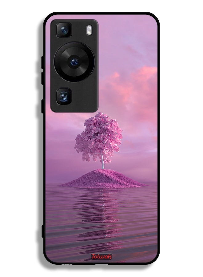 Tolwak Huawei P60 Protective Case Cover Tree Unsplash - Image 1