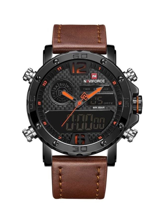 NIBEMINENT Men's Water Resistant Analog/Digital Watch NF9134 - Image 1