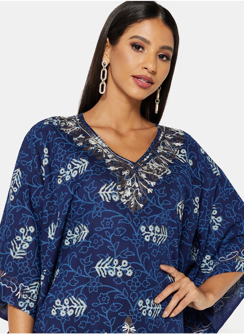 ARABIAN CLOSET EMBROIDERED KAFTAN  - Image 3
