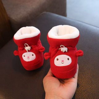 Cozy Velvet Baby Booties for WinterRed doll corduroy (thick plus Velvet) Red doll corduroy (thick plus Velvet) - pzsku/Z731A11FBC8B8B5B1BEEBZ/45/_/1725159260/ce276e6b-7fb1-45ff-bcda-045534292b34
