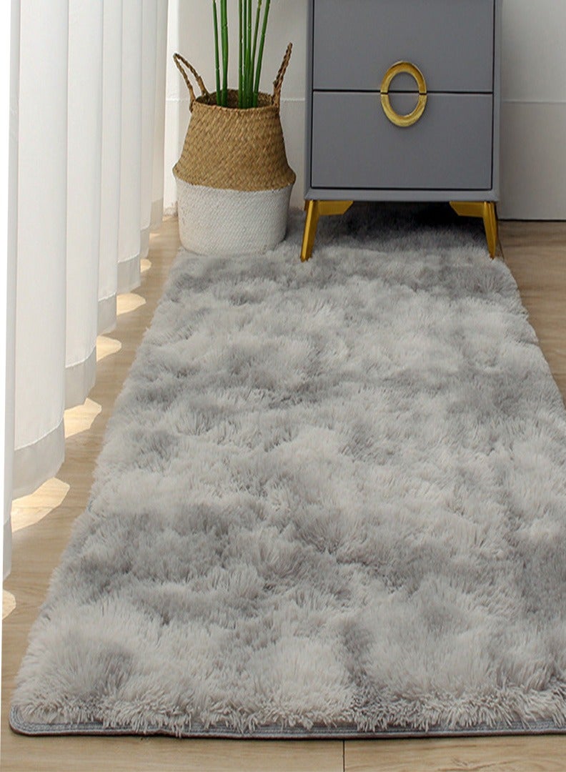 50x120cm  Fluffy Window Bench Cushion Pad, Not-Slip Floor Mat - Image 1