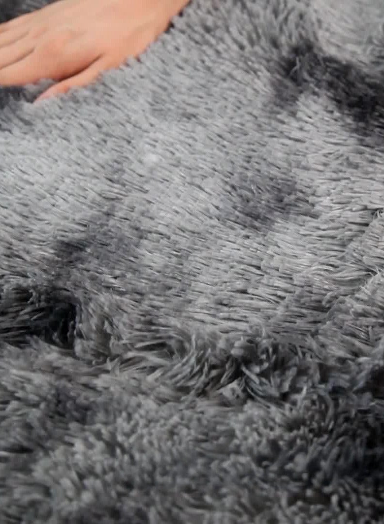 50x120cm  Fluffy Window Bench Cushion Pad, Not-Slip Floor Mat - Image 3