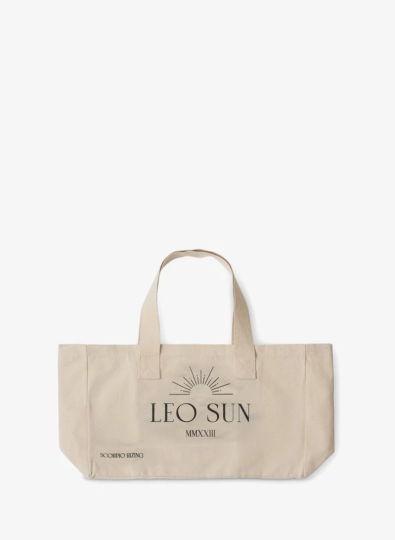 Scorpio Rizing Leo Cotton Tote Bag